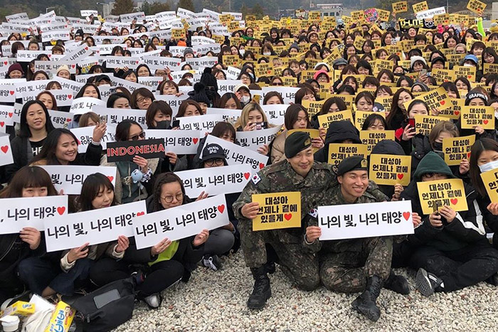 [韩国普通] BIG BANG成员全部回归...太阳·大成退伍"以良好面貌回报粉丝"